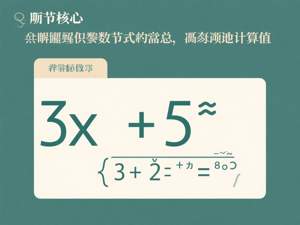 免费苏科版七年级数学上3.3代数式的值(2)同步练习含答案试卷分析详解 本节核心在于理解代数式的含义,并能准确计